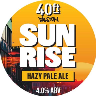 Dalston Sunrise beer artwork