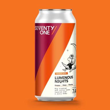 Luminous Nights beer artwork