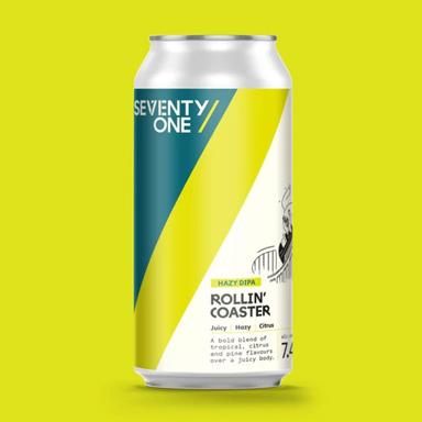 Rollin' Coaster beer artwork