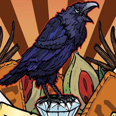 Indulgence Biskoff Stout beer artwork