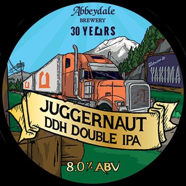 Juggernaut beer artwork