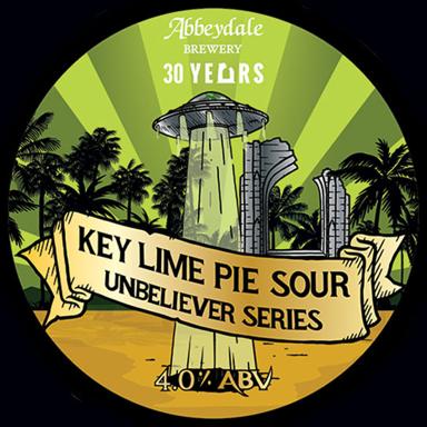 Key Lime Pie Sour beer artwork