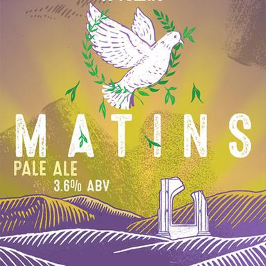 Matins beer artwork