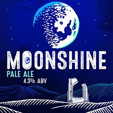 Moonshine beer artwork