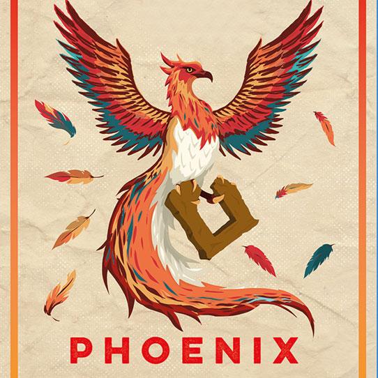Phoenix beer artwork