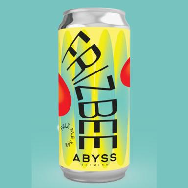 Frizbee beer artwork