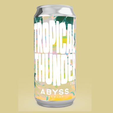 Tropical Thunder beer artwork