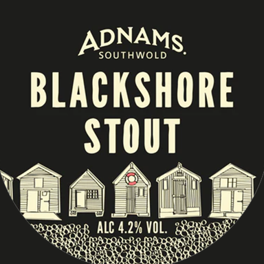 Blackshore Stout beer artwork