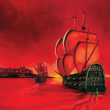 Broadside beer artwork