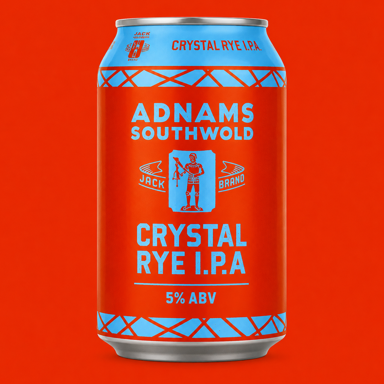 Crystal Rye IPA beer artwork