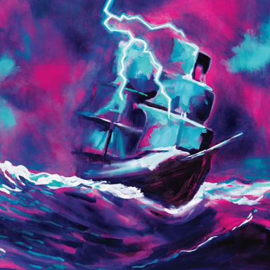 Double Ghost IPA beer artwork