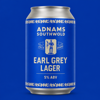 Earl Grey Lager beer artwork