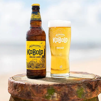 Kobold English Lager beer artwork