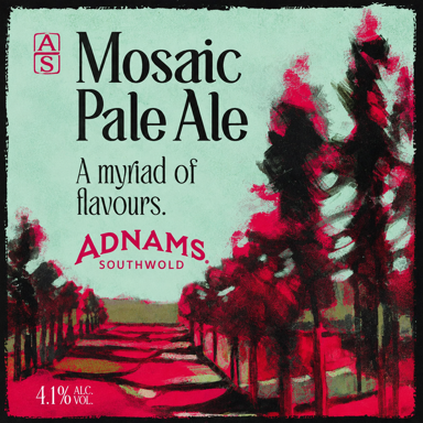 Mosaic Pale Ale beer artwork