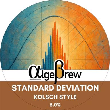 Standard Deviation beer artwork