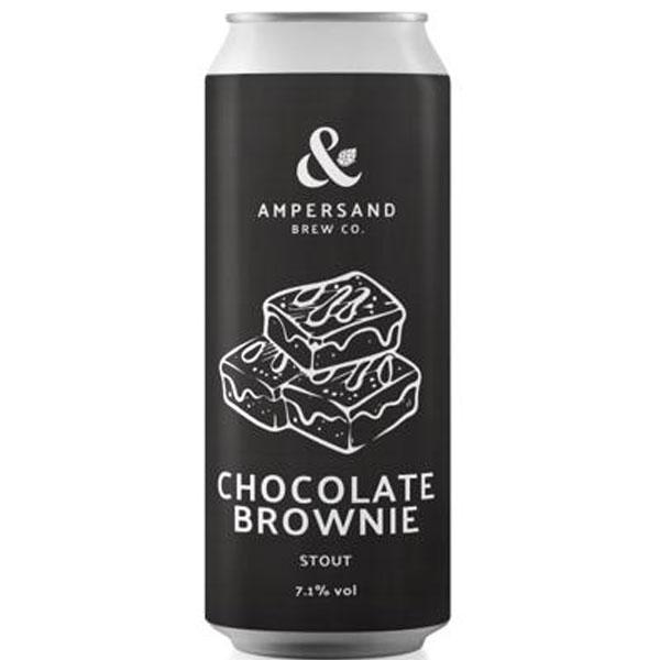 Chocolate Brownie beer artwork