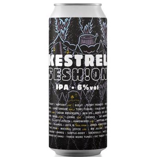 Kestrel Sesh!on beer artwork