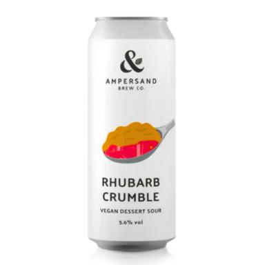 Rhubarb Crumble beer artwork