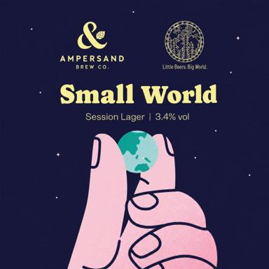Small World beer artwork