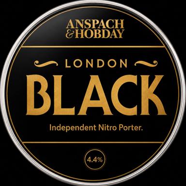 London Black beer artwork