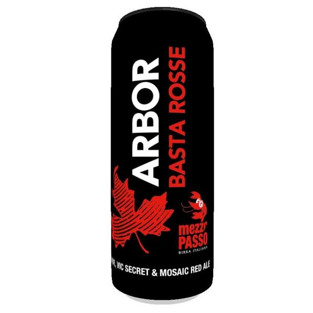 Basta Rosse beer artwork