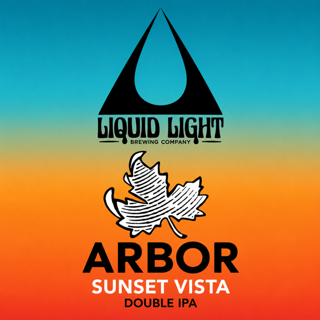 Sunset Vista beer artwork