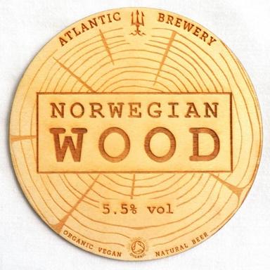 Norwegian Wood beer artwork