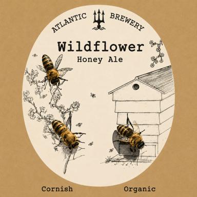 Wildflower Honey Ale beer artwork