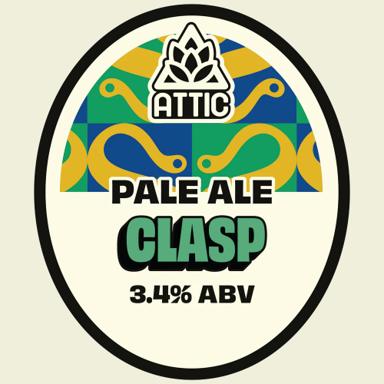 Clasp beer artwork