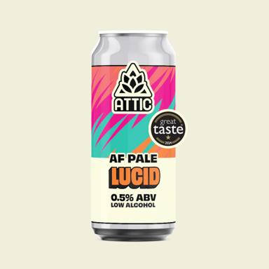 Lucid beer artwork