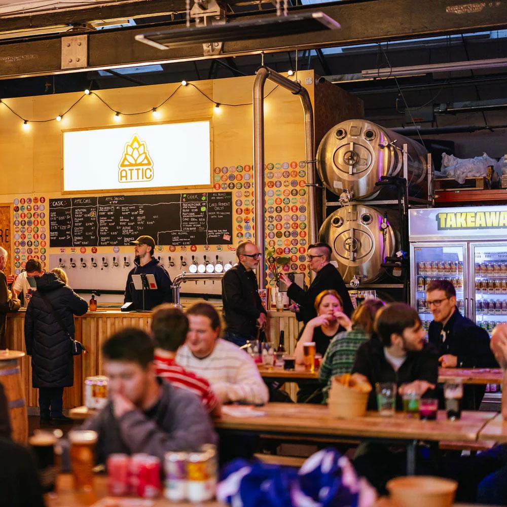 Attic Brew Co taproom