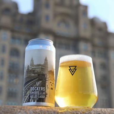Dockers Umbrella beer artwork