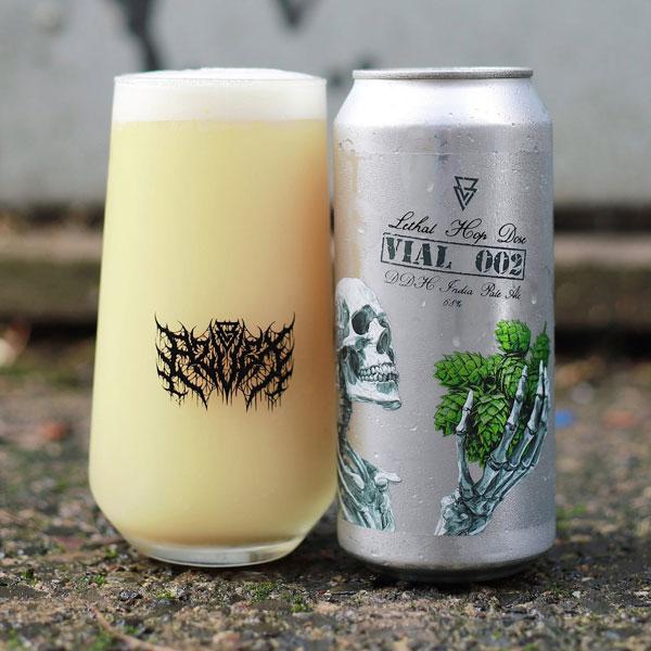 Artwork for Lethal Hop Dose: Vial 002 by Azvex Brewing
