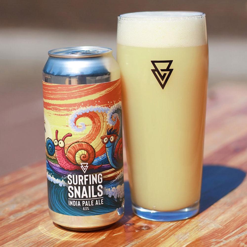 Artwork for Surfing Snails by Azvex Brewing