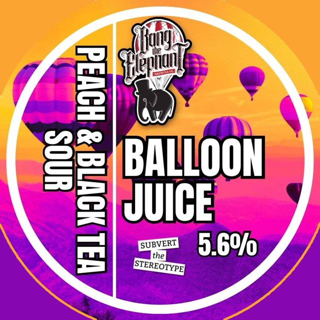 Balloon Juice beer artwork