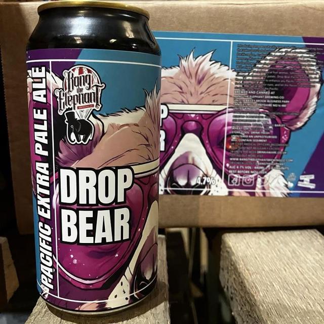 Drop Bear beer artwork