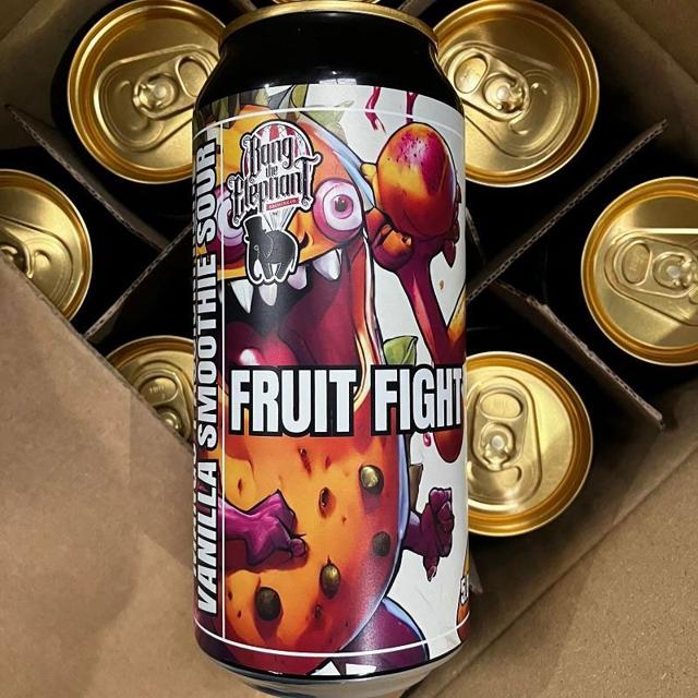 Fruit Fight beer artwork