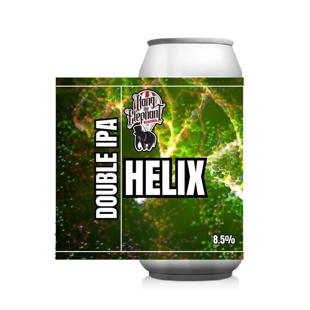 Helix beer artwork