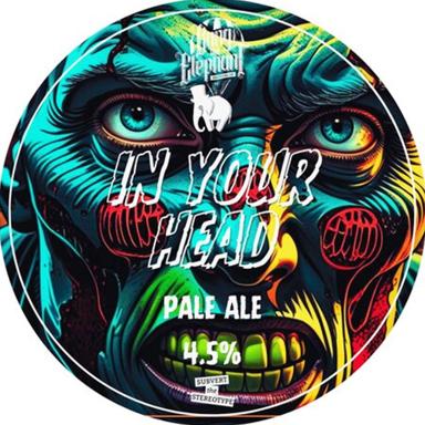 In Your Head beer artwork