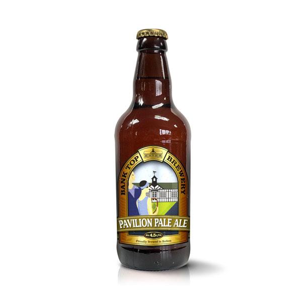 Pavilion Pale Ale beer artwork