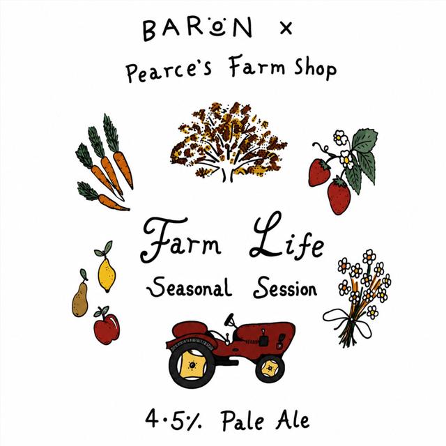Farm Life beer artwork