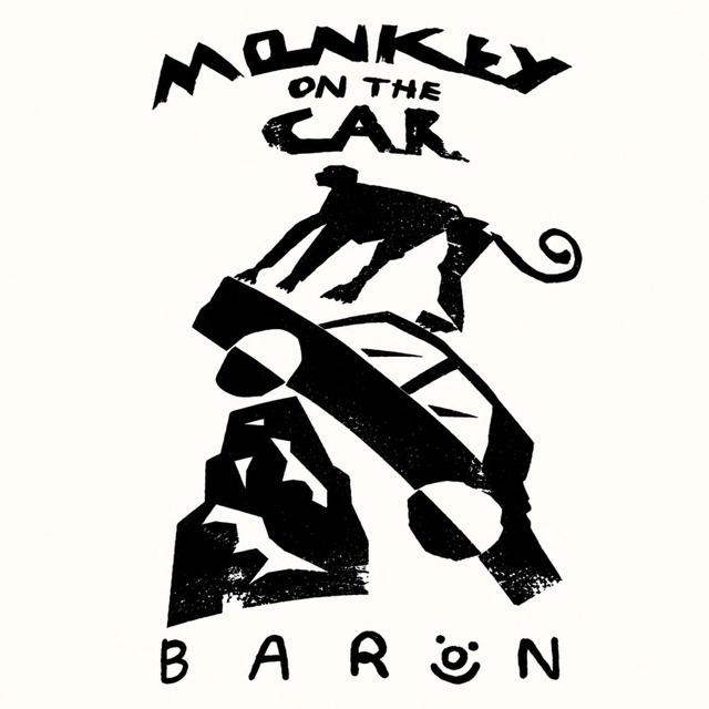 Monkey On The Car beer artwork