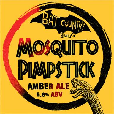 Mosquito Pimpstick beer artwork