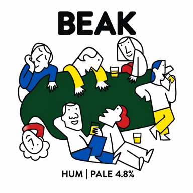 Hum beer artwork