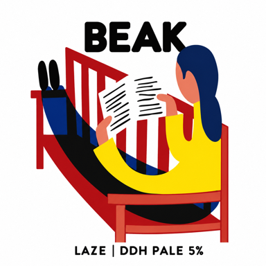 Laze beer artwork