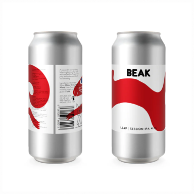 Leap beer artwork