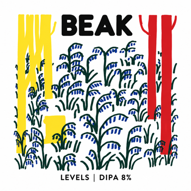 Levels beer artwork