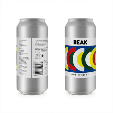 Louie beer artwork