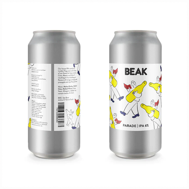 Parade beer artwork