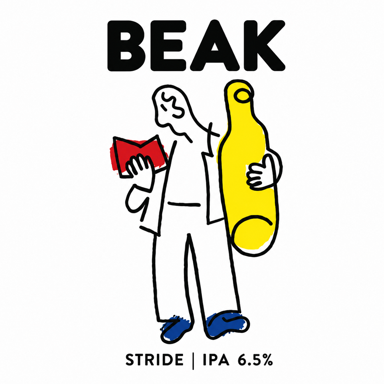 Stride beer artwork